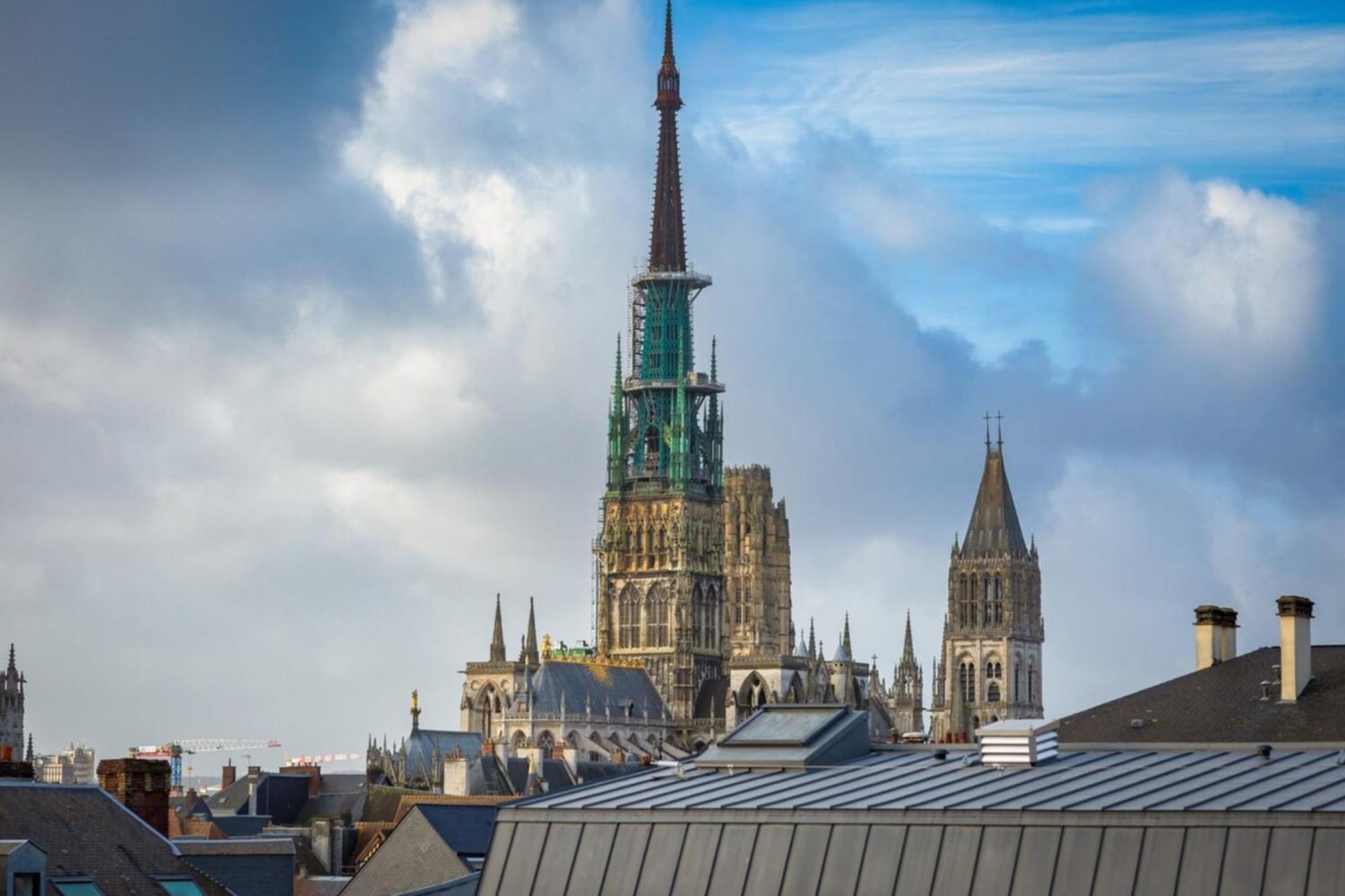 Armand Superbe F4 Centre Rouen Vue Incroyable !アパートメント エクステリア 写真